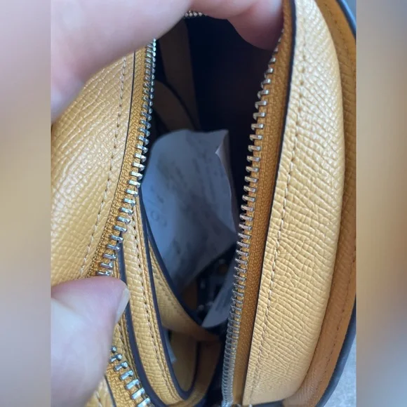 NWT！COACH Lemon Crossbody Bag（COACH CR251 ）Silver/Honeycomb
